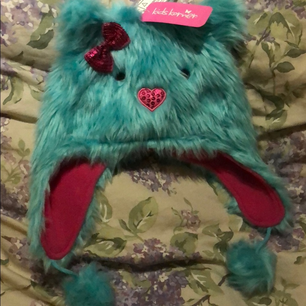 Funny faux fur hat